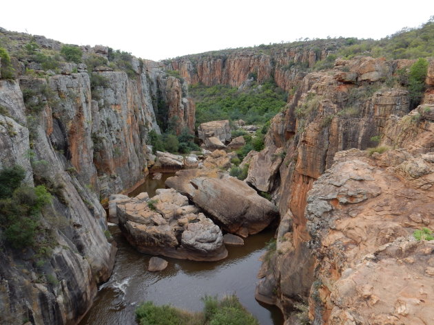 Wandeling vlakbij de bekende Blyde River Canyon in Zuid Afrika