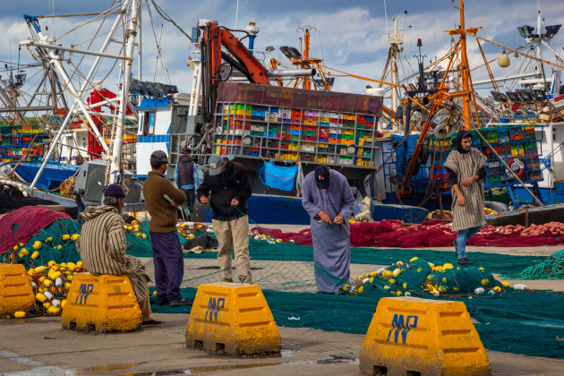 Het haventje van Larache