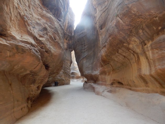 Op weg naar Petra in Jordanië