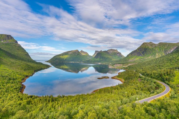 Bergsbotn in het minder gekende Senja