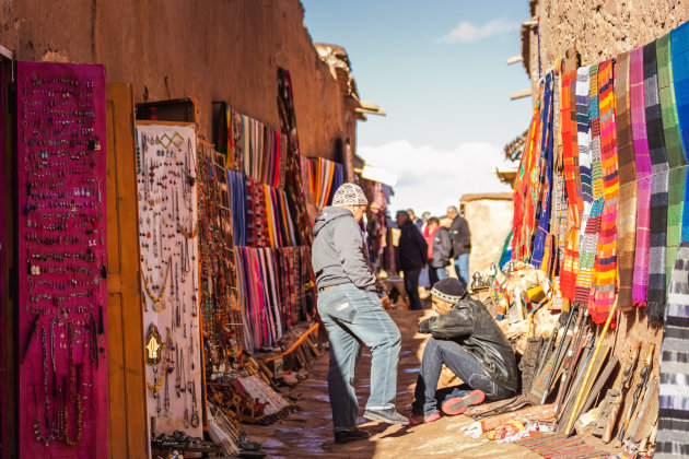 Straatje in Ait-Ben-Haddou