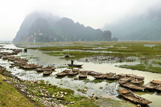 Varen bij Tam Coc