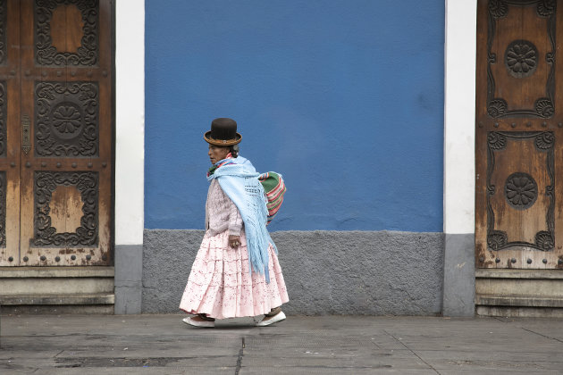 Bolivia La Paz koloniale facade