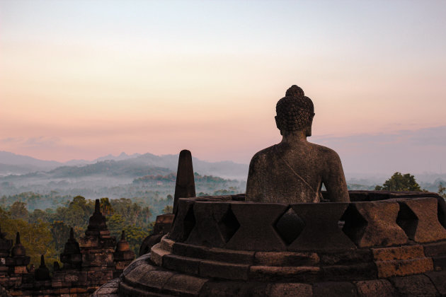 Uitzicht Borobudur