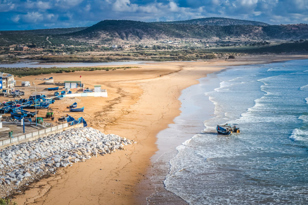 De baai van Cap Tafelney.