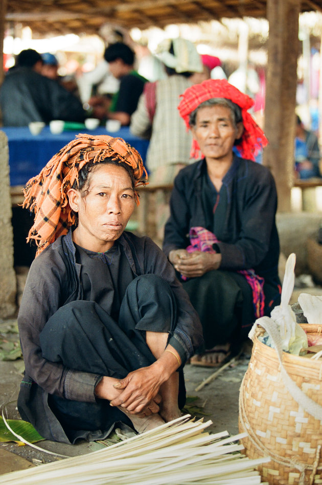 Birma Inle Lake Markt