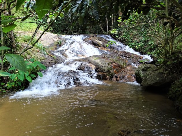 Kleine waterval.