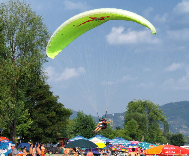 Flying over Struga