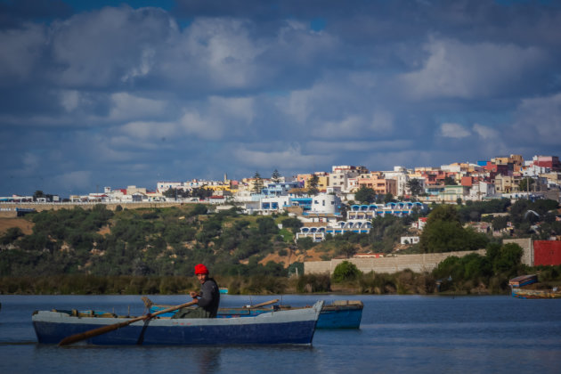 Visser bij Moulay Bousselham