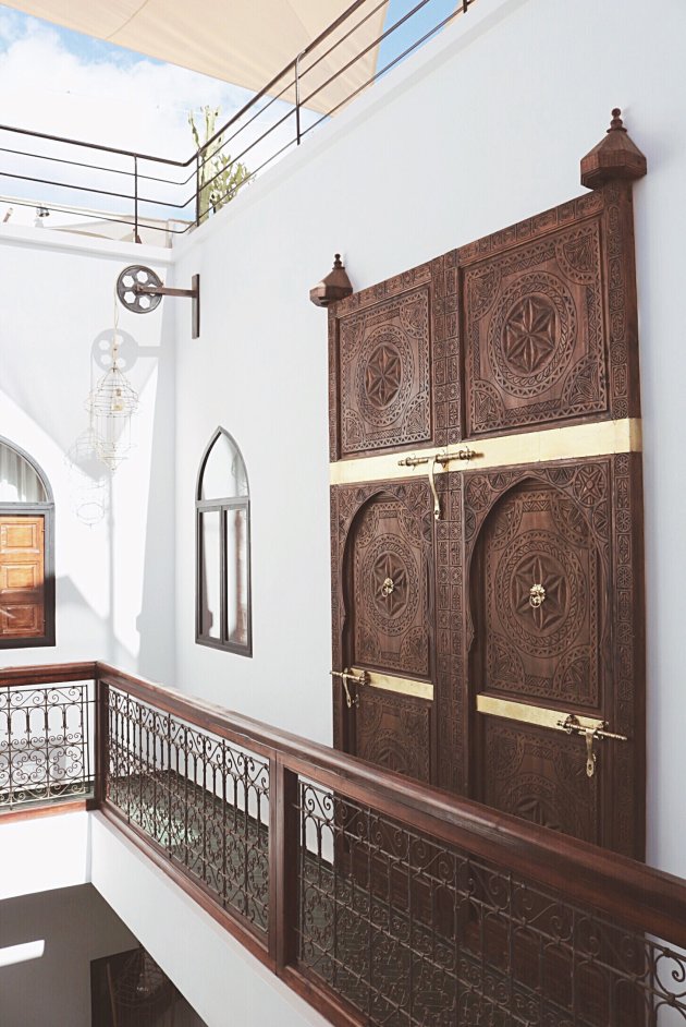 De deuren in Marrakech