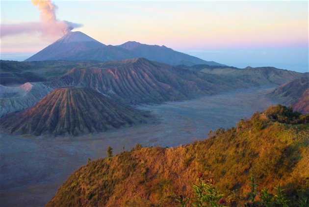 Vulkanen op Java.