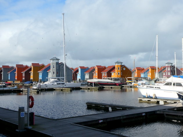 kleurrijke haven