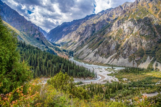 Tian Shan mountains