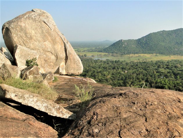 Uitzicht vanaf de Rots van Mahinda.