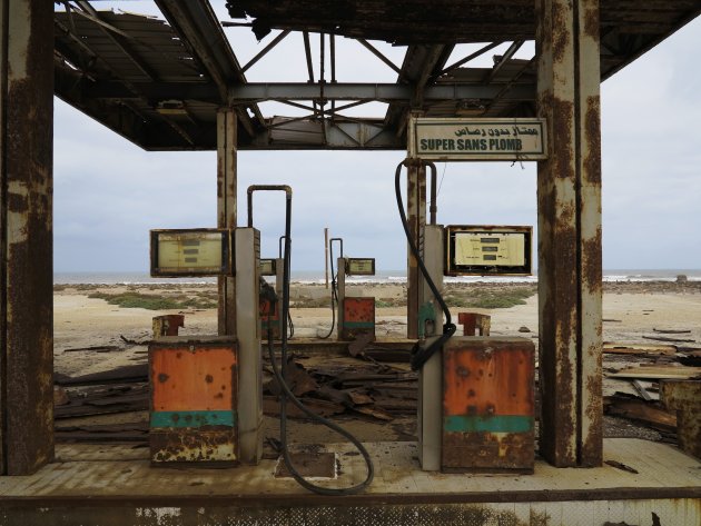 Tankstation, Sidi Ifni, Marokko