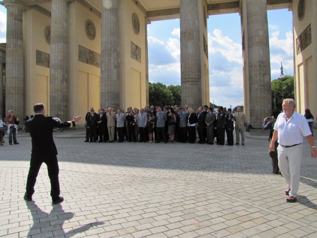 Het Brandenburger Tor-koor