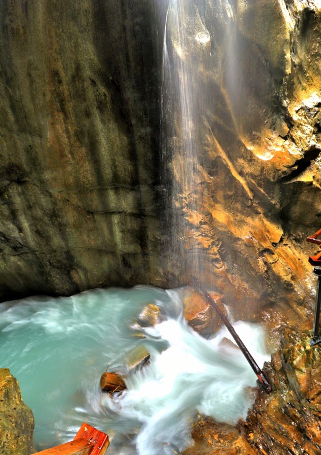 Sigmund Thun Klamm onder de waterval