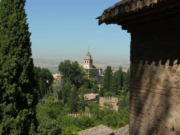 uitzicht vanuit Alhambra