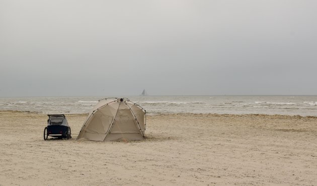 Diehard van het strand