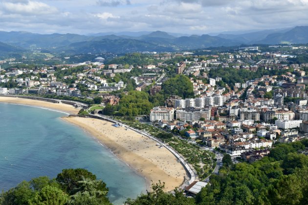 Uitzicht op San Sebastian