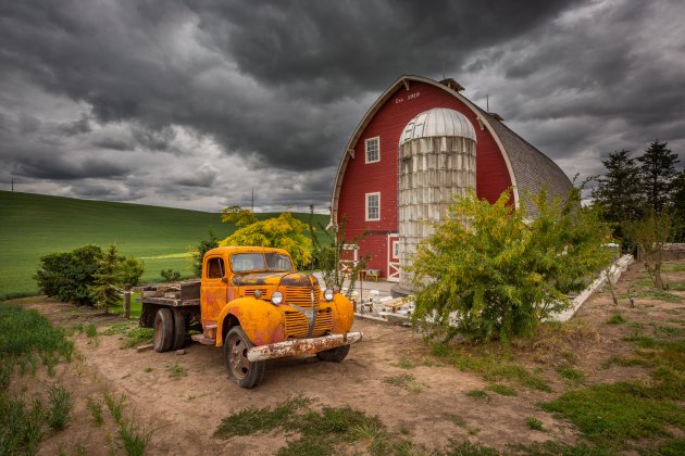 Graanschuur in Palouse