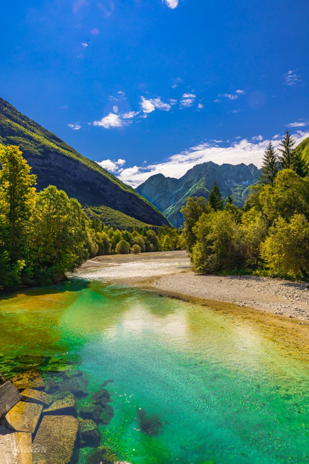 Soca River Velika Korita