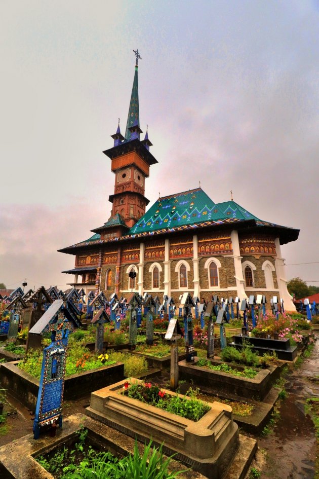 Houten kerk Merry Cemetery