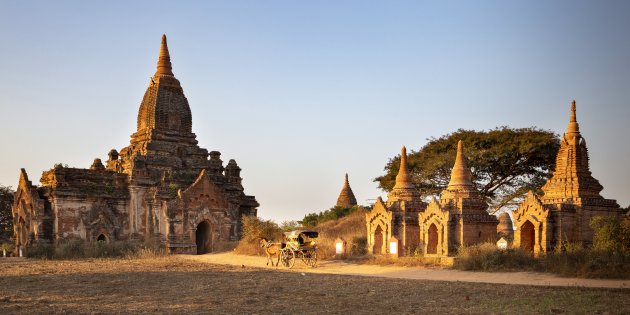 Bagan in de vroege ochtend