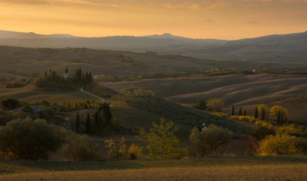 De schoonheid van Val d'Orcia