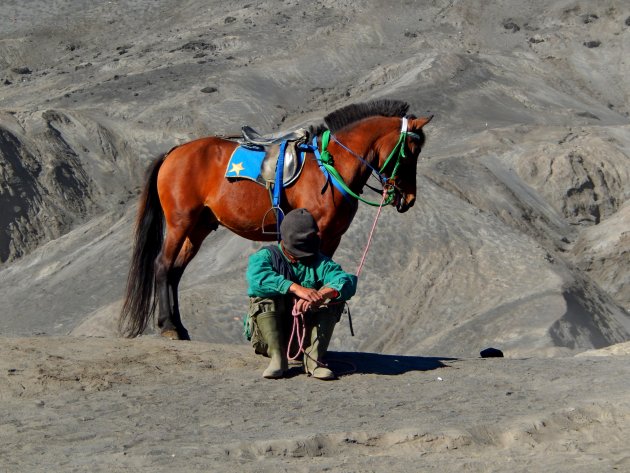 Naar de rand van de Bromo