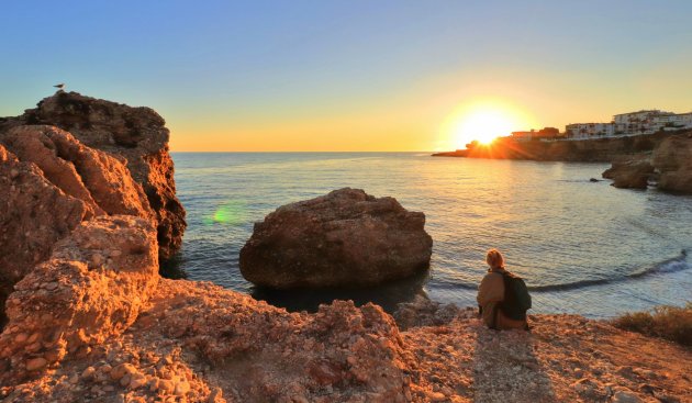 Zonsondergang Nerja