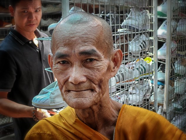 Portret van een buddhist