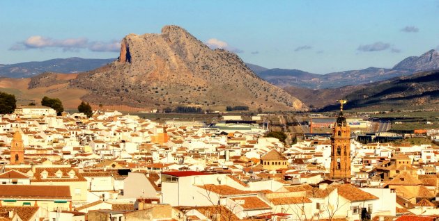 Zicht over Antequera