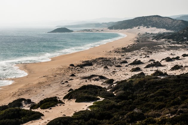 Verlaten stranden