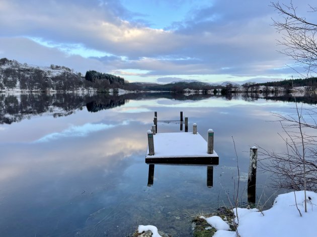 Ochtendwandeling in Schotland