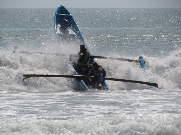 strijd tegen de golven