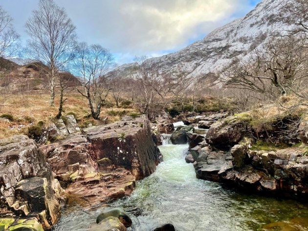 Wandelen door de vallei van Glen Nevis