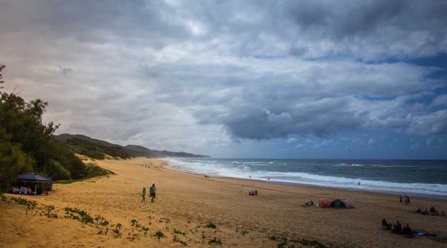 Wolken in Zuid Afrika