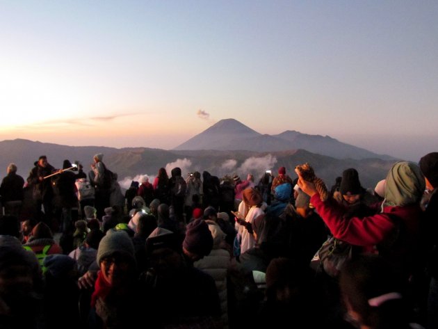 Sunrise bij de Bromo