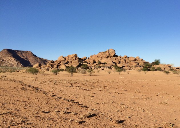 Bijzondere accommodatie in Damaraland