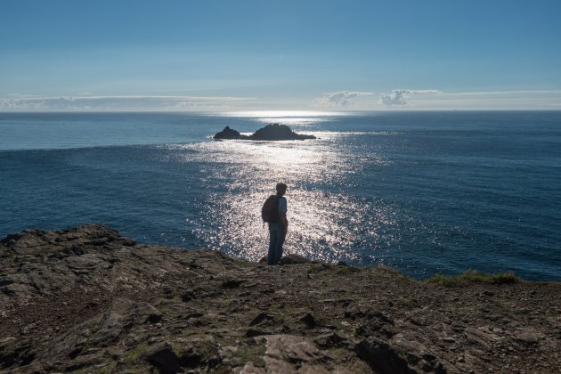 De slapende man in Cornwall