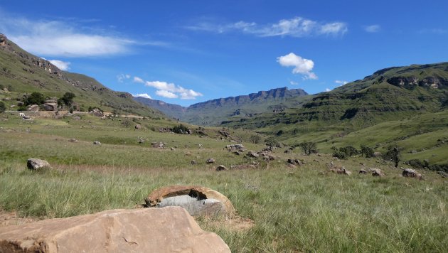 Aanloop Sani Pass