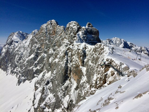 Bovenop de Dachstein