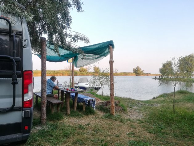 Camperplek in land in oorlog