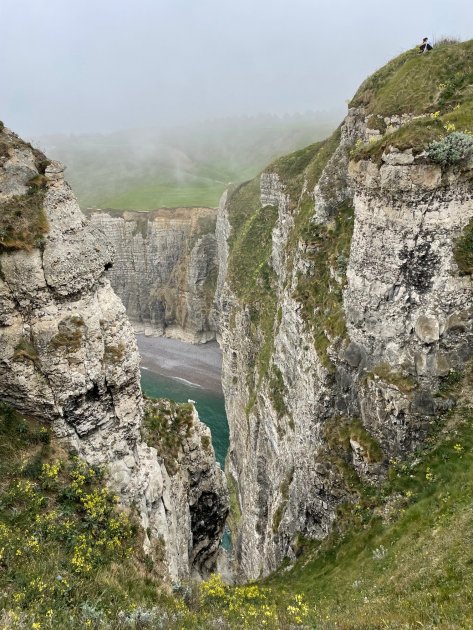 De krijtrotsen bij Etretat