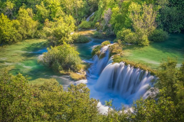 Krka watervallen