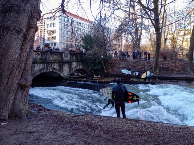 Surfen in de stad