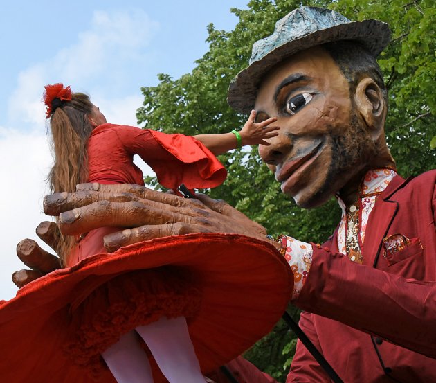 Straatfestival in Leeuwarden