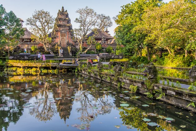 lotustempel in Ubud