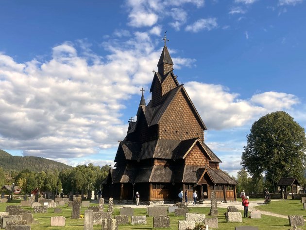 Staafkerk in Edsberg.